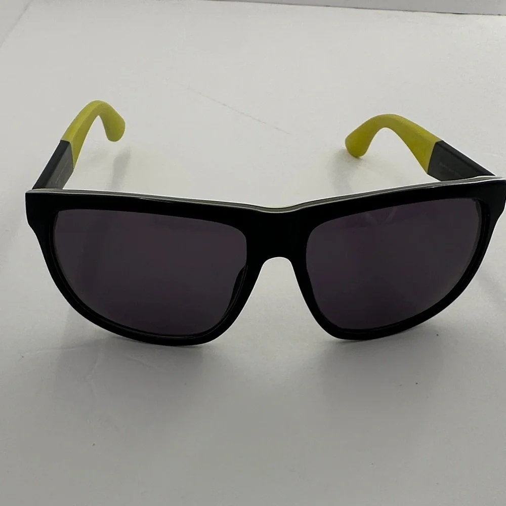 Marc by Marc Jacobs MMJ 417/S Black & Yellow Sunglasses | Unisex | Case Included